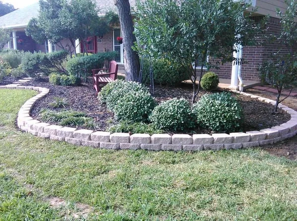 Professional yard cleanup service for beautiful yards in Cross Roads, TX by Be Green Texas Lawn Care
