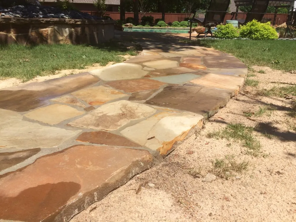 Professional landscape design in Cross Roads, TX by Be Green Texas Lawn Care