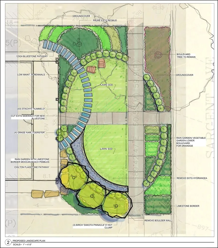 Custom landscape design in Minneapolis, MN - BE Landscape Designs