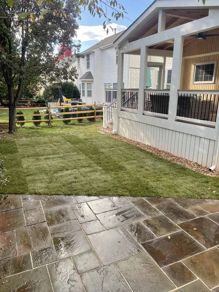 Local garden landscaping with custom design in Ashburn, VA by Be Landscaped