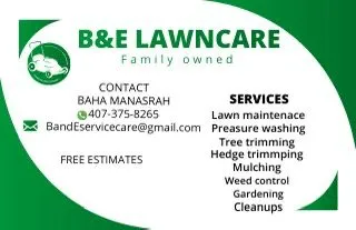 Local landscaping services experts serving Orlando, FL - B&E Lawn Service