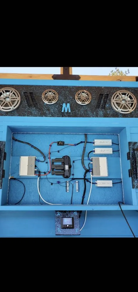 Professional yard cleanup service with custom design in Vancleave, MS by Bea-utiful Backyards