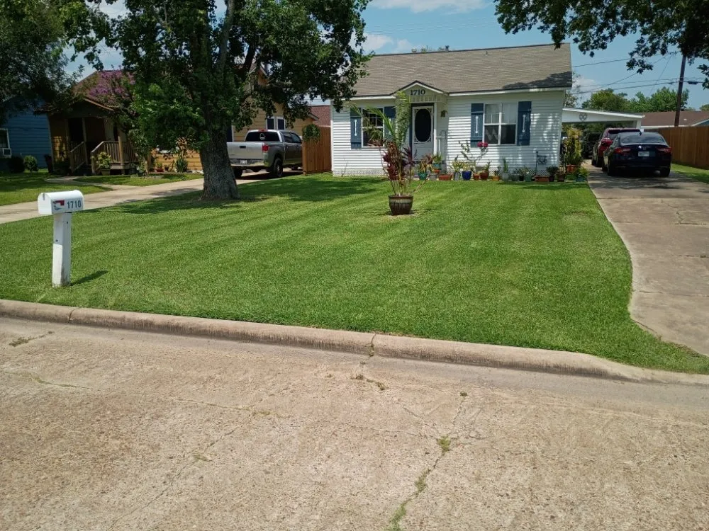 Custom yard maintenance in Freeport, TX by Beach Boyz Lawn Care