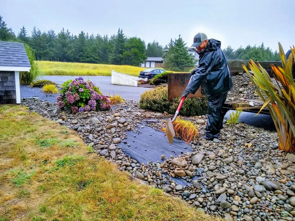 Custom outdoor landscaping in Long Beach, WA - Beach Time Landscaping
