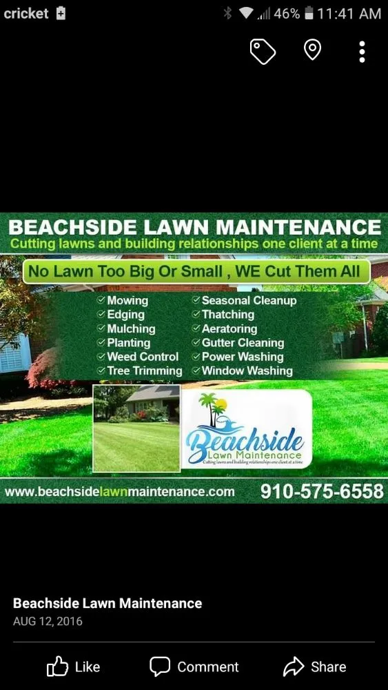 Expert residential landscaping in Sunset Beach, NC - Beachside Lawn Maintenance