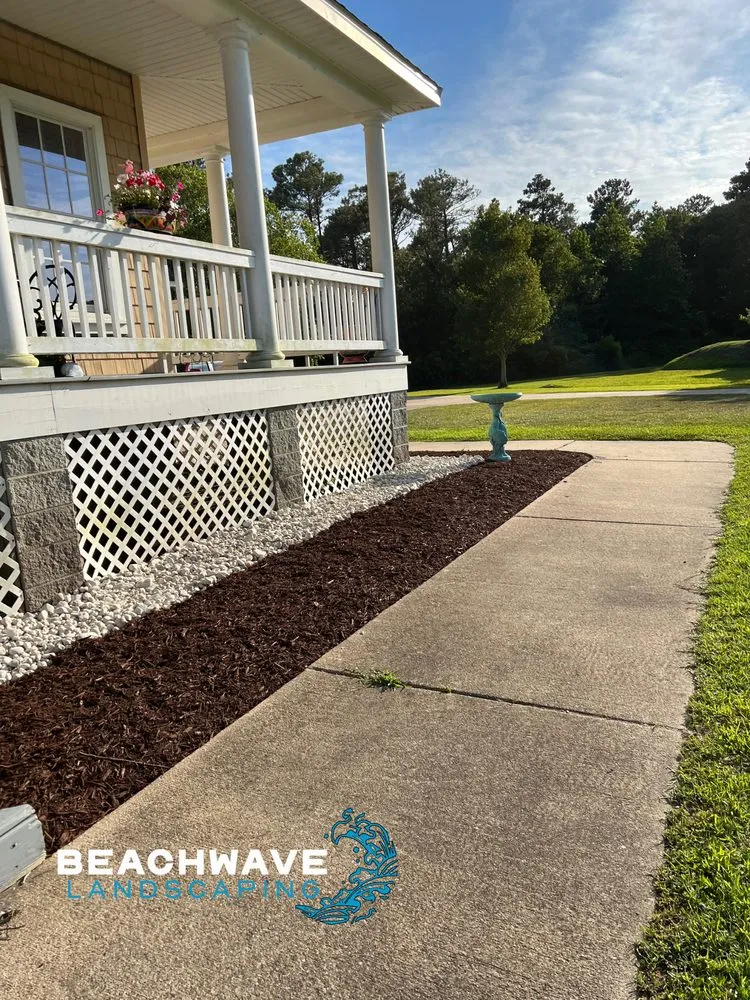Affordable yard cleanup service for beautiful yards in Manteo, NC by Beachwave landscaping