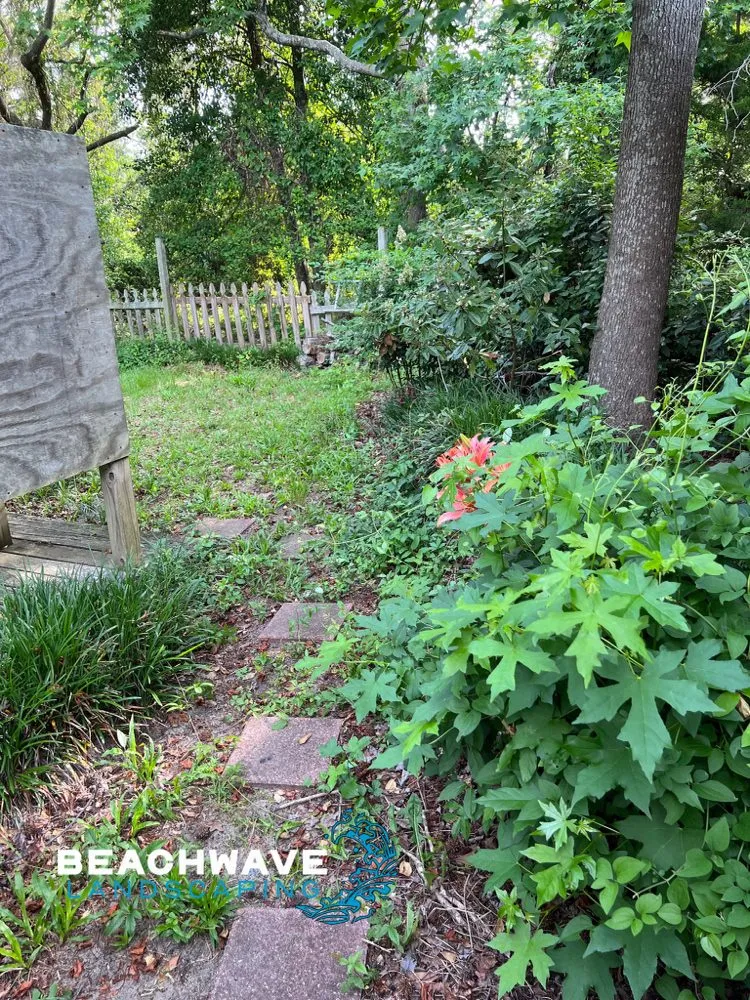 Custom yard maintenance with custom design across Manteo, NC - Beachwave landscaping