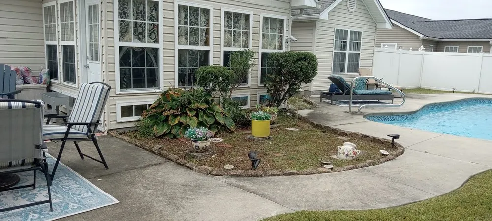 Custom yard maintenance for year-round maintenance in Myrtle Beach, SC by Beachy Outdoor Services