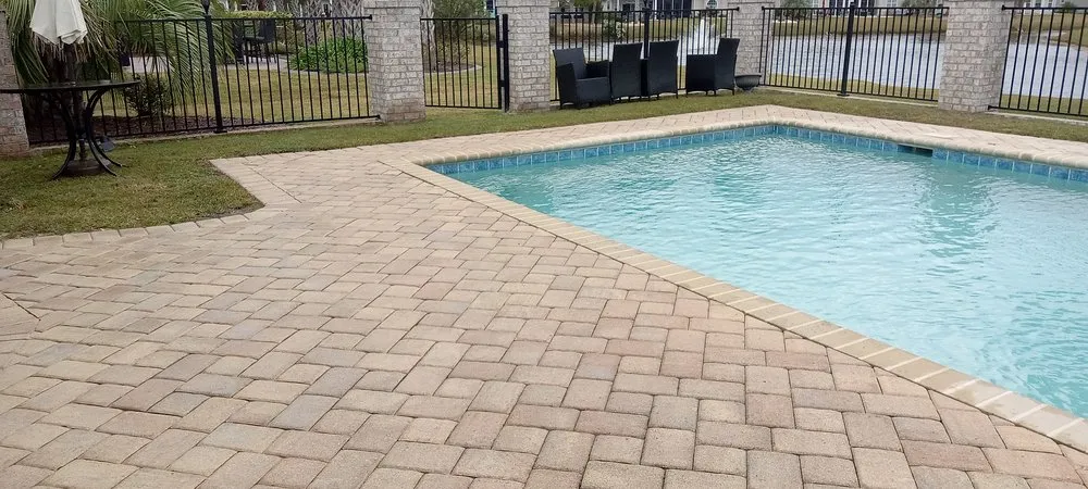 Custom landscaping services for residential properties in Myrtle Beach, SC by Beachy Outdoor Services