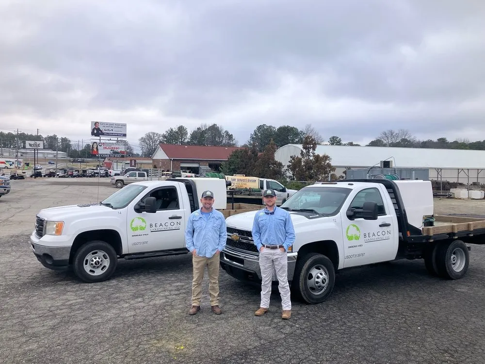 Professional yard cleanup service in Valley, AL by Beacon Landscaping