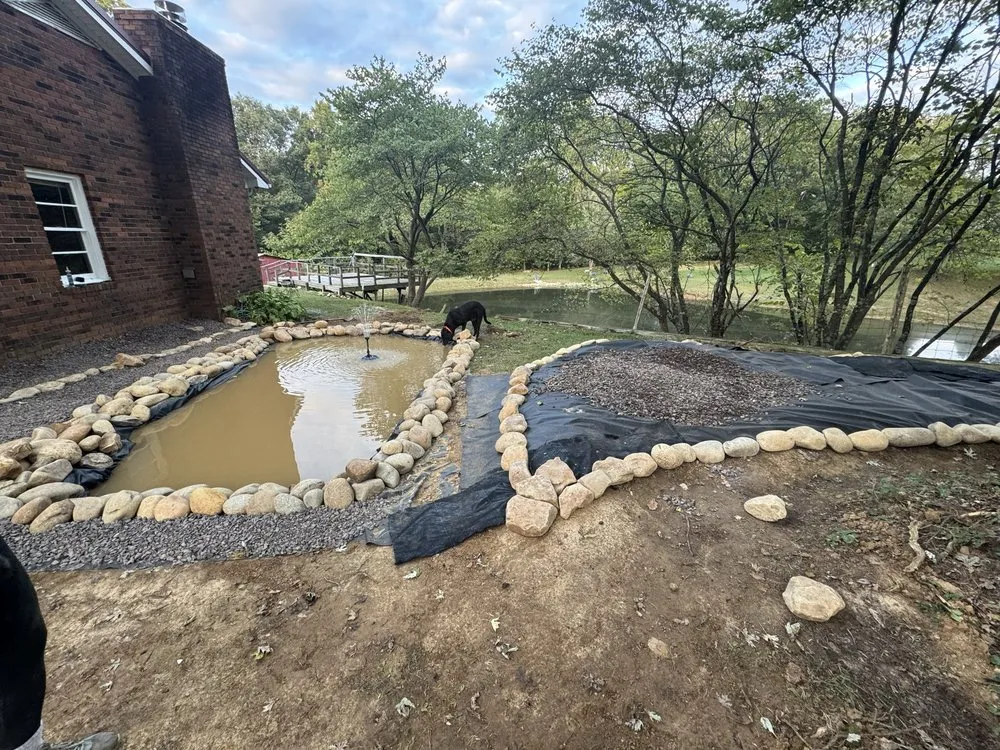 Professional yard cleanup service in Evansville, IN by Bean's Landscape Plus