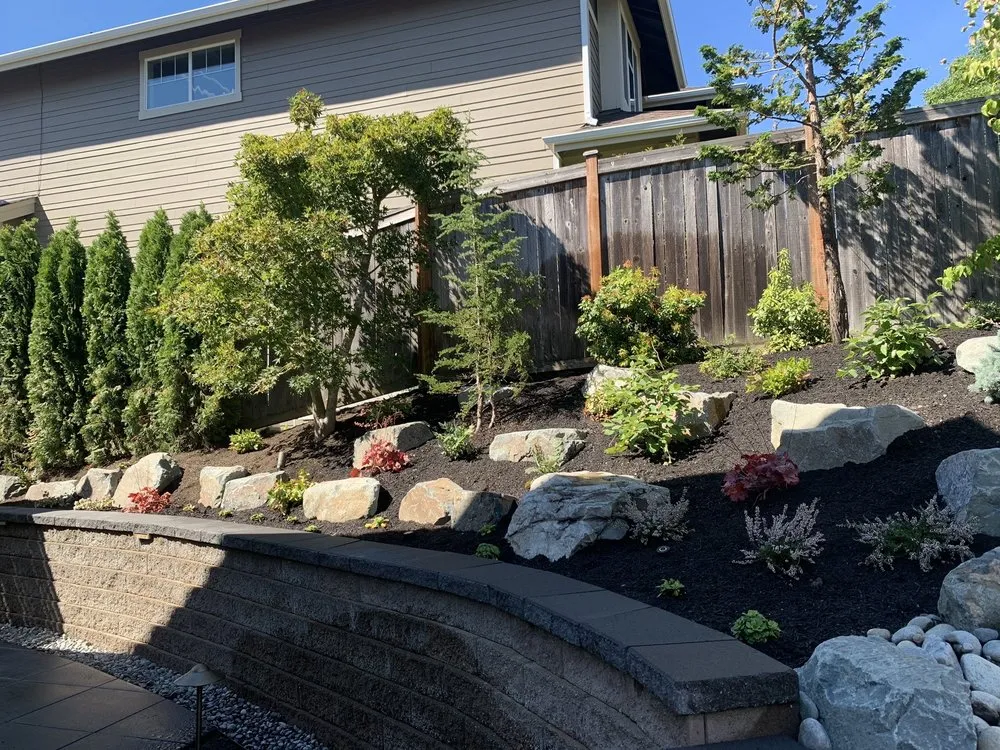 Custom landscape design for residential properties across Redmond, WA - Bear Creek Landscaping & Construction