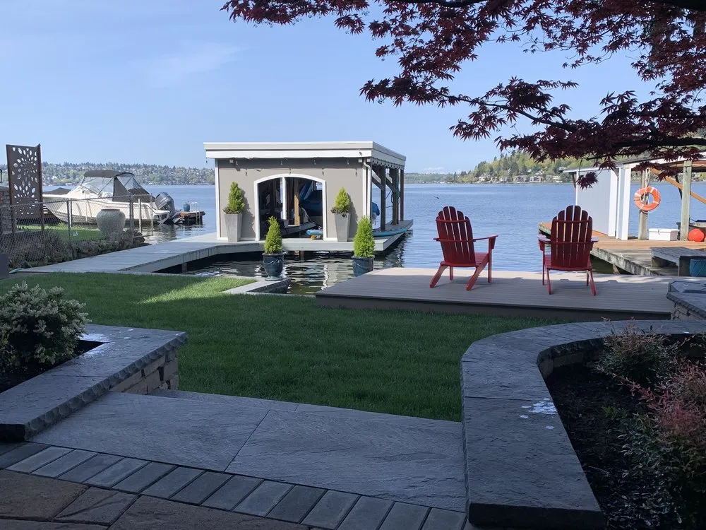 Professional residential landscaping with custom design across Redmond, WA - Bear Creek Landscaping & Construction