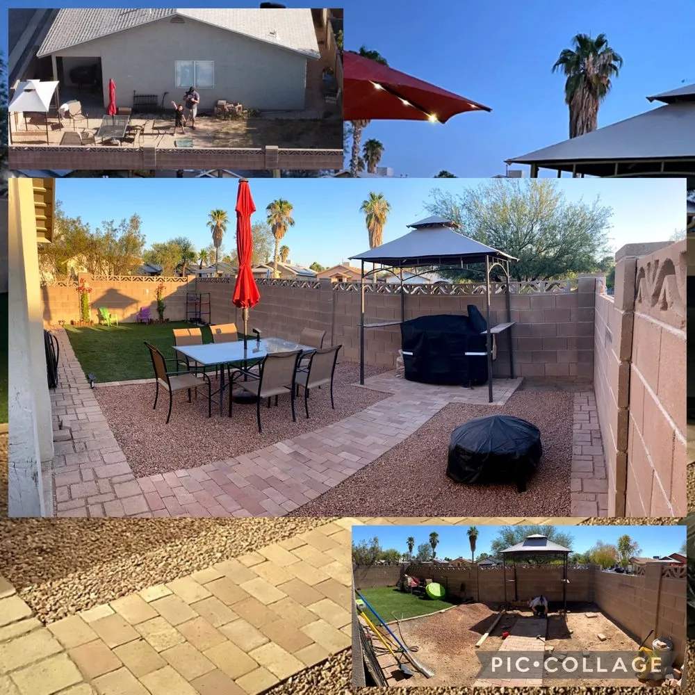 Top-rated residential landscaping with custom design in Tucson, AZ by Bear Down Landscaping