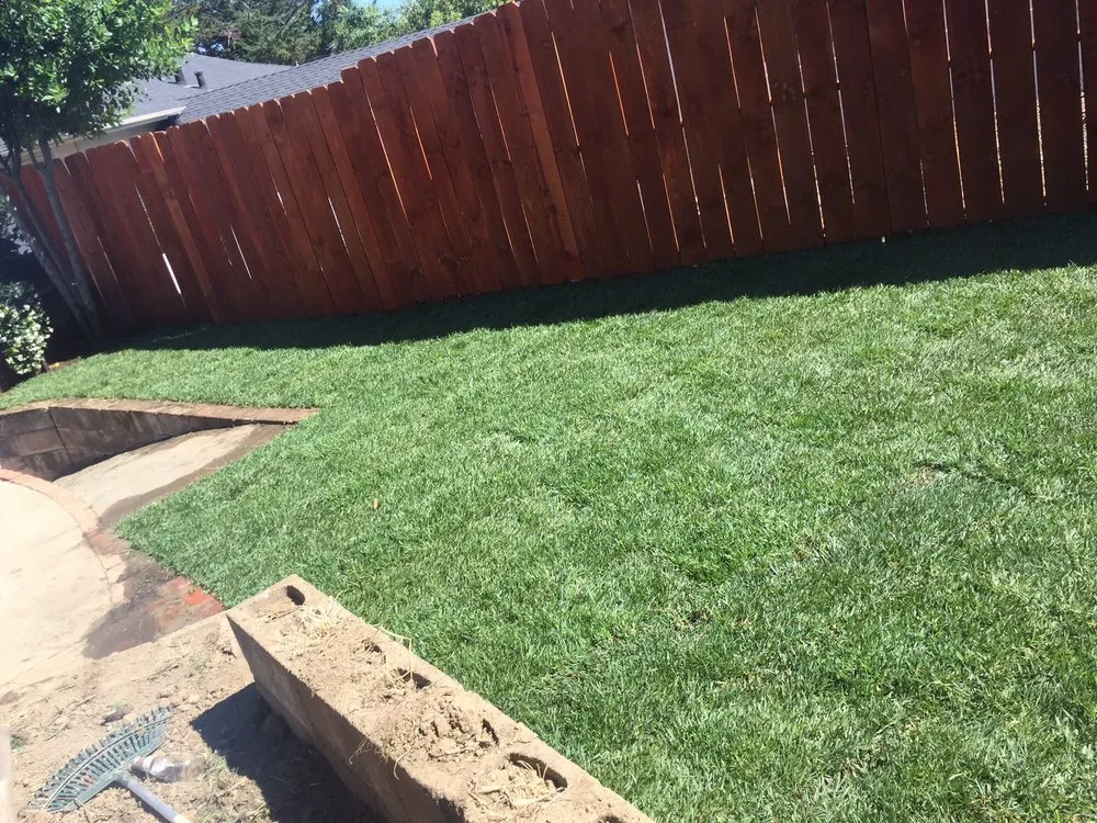 Custom landscape design in San Lorenzo, CA by Bear Landscape & Concrete