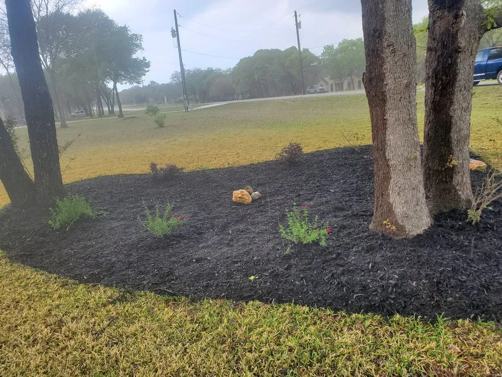Expert residential landscaping for homes in Stockdale, TX by Bear Landscaping