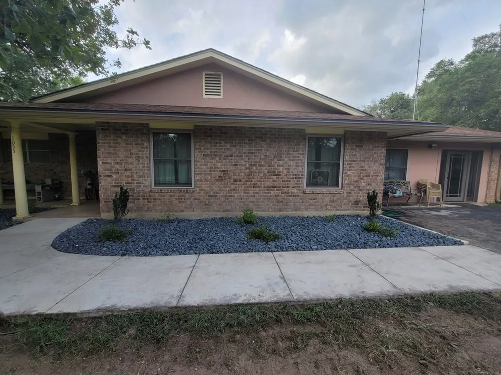 Affordable landscape installation in Stockdale, TX - Bear Landscaping