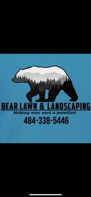 Bear Lawn And Landscaping Logo