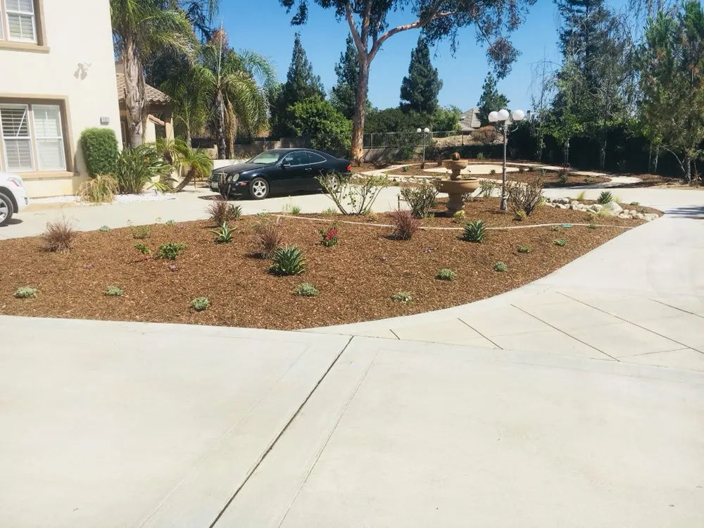 Trusted lawn mowing service for residential properties in Ontario, CA by Bear Paw Landscape