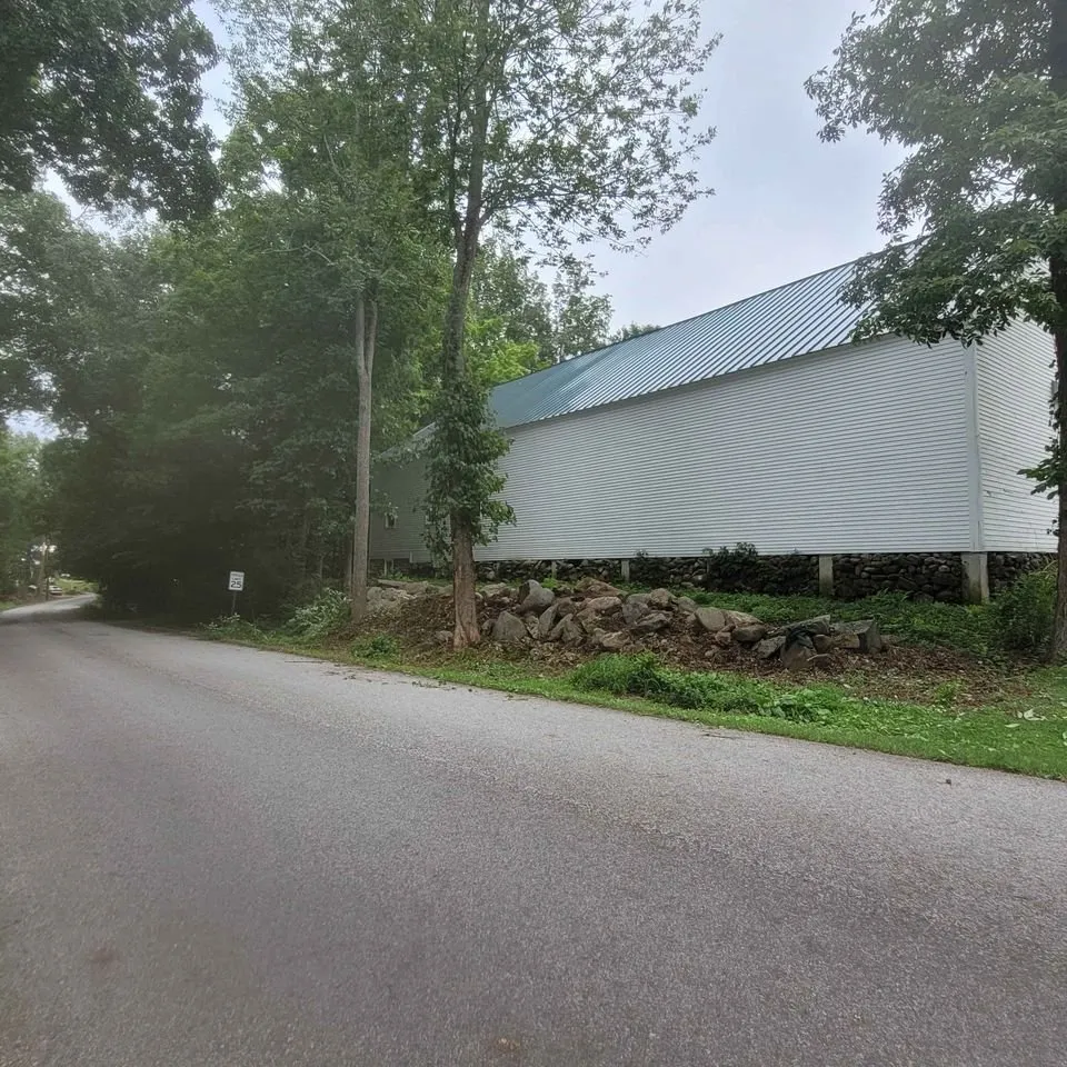 Custom outdoor landscaping in laconia, NH by Bear River Property Services