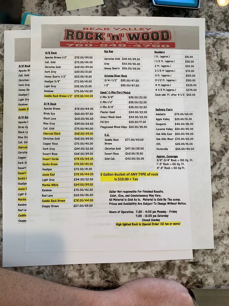 Professional residential landscaping for homes in Apple Valley, CA by Bear Valley Rock n Wood