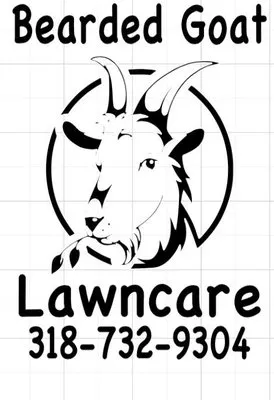 Bearded Goat Lawncare Logo