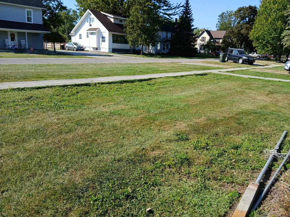 Custom landscape design for homes in Weston, OH by Bearded Property Management