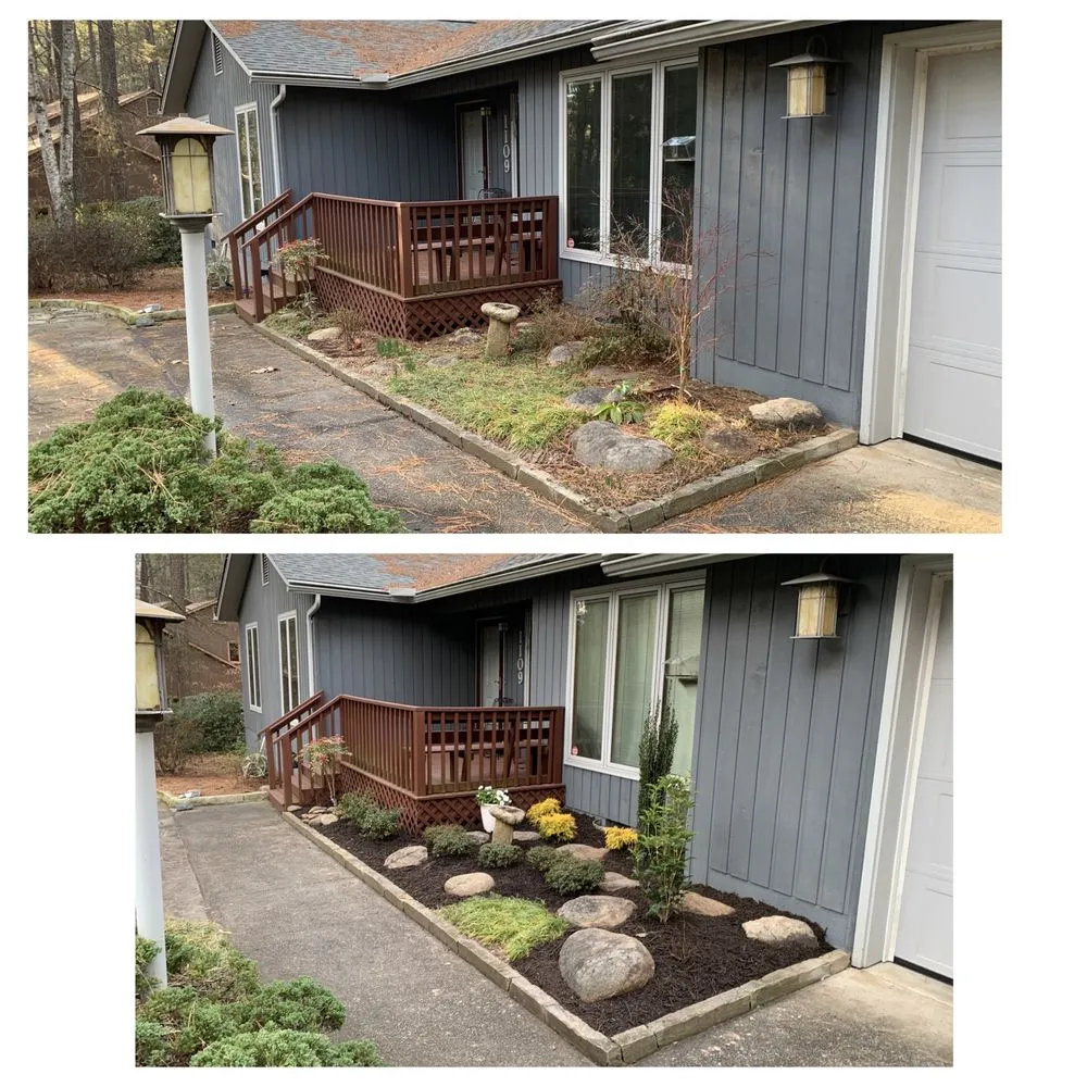 Custom garden landscaping for outdoor upgrades across Durham, NC - Bearden Transformations
