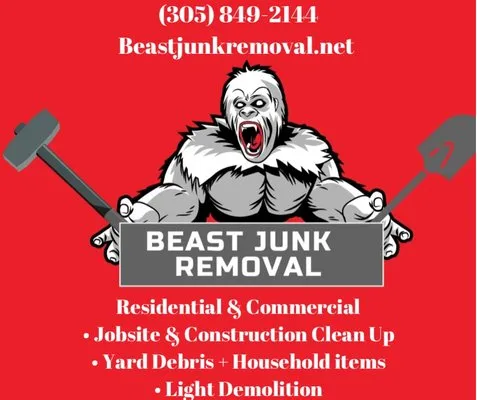 Beast Junk Removal Logo