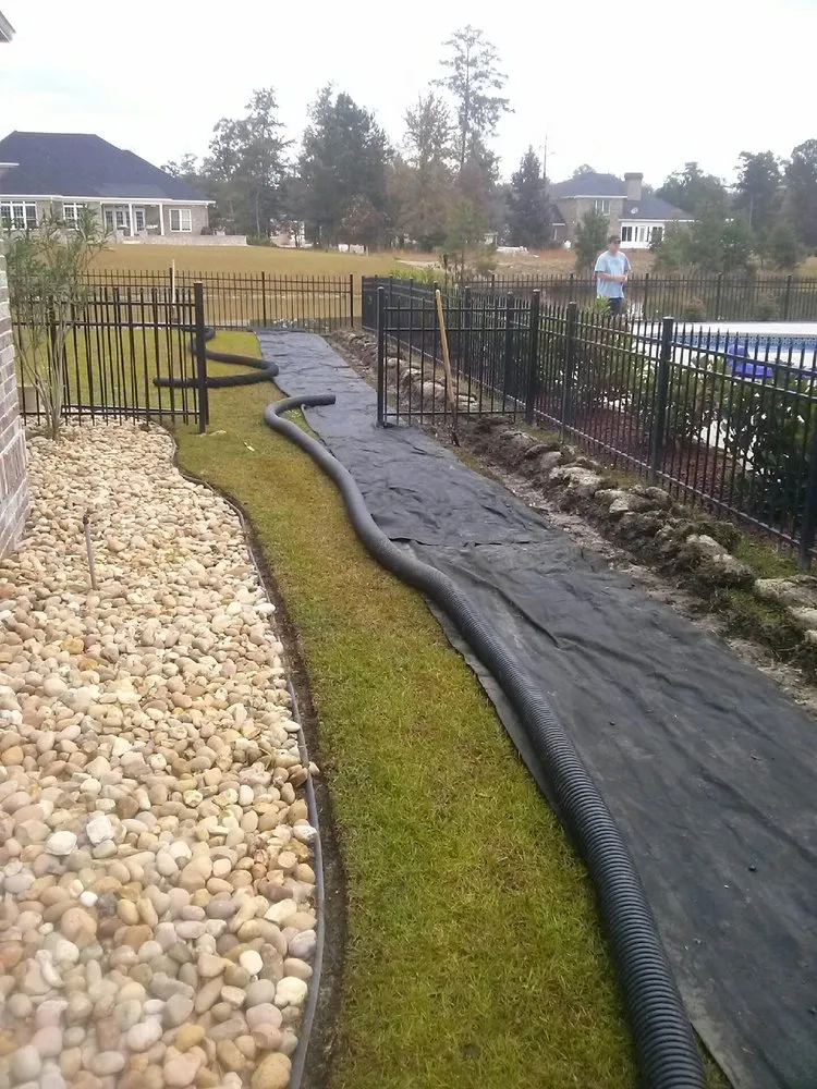 Professional garden landscaping for homes in Dunn, NC by Beast Mowed Lawncare