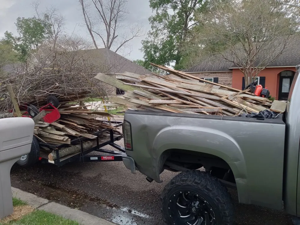 Local landscape installation in Denham Springs, LA by Beast Mowers