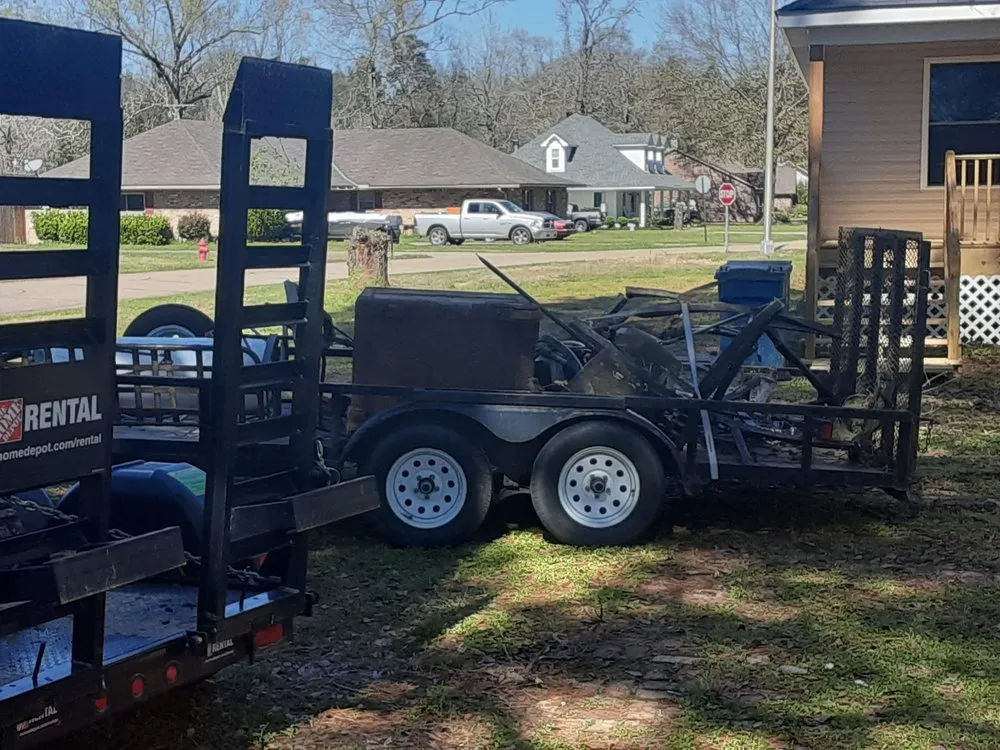 Expert outdoor landscaping for homes in Denham Springs, LA by Beast Mowers