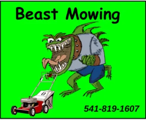 Beast Mowing Logo