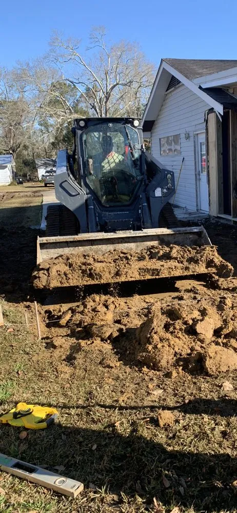 Custom residential landscaping for outdoor upgrades in Wilmer, AL by Beast of Burden Construction