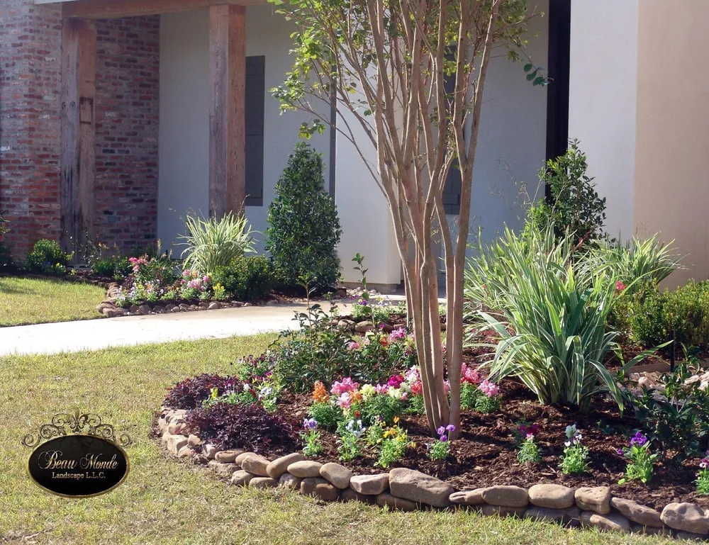 Local landscaping services in Lafayette, LA by Beau Monde Landscape
