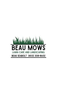 Beau Mows Lawn Care Logo