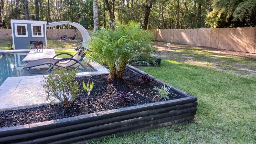 Custom landscape installation near you in Mandeville, LA by Beautification By Tammy