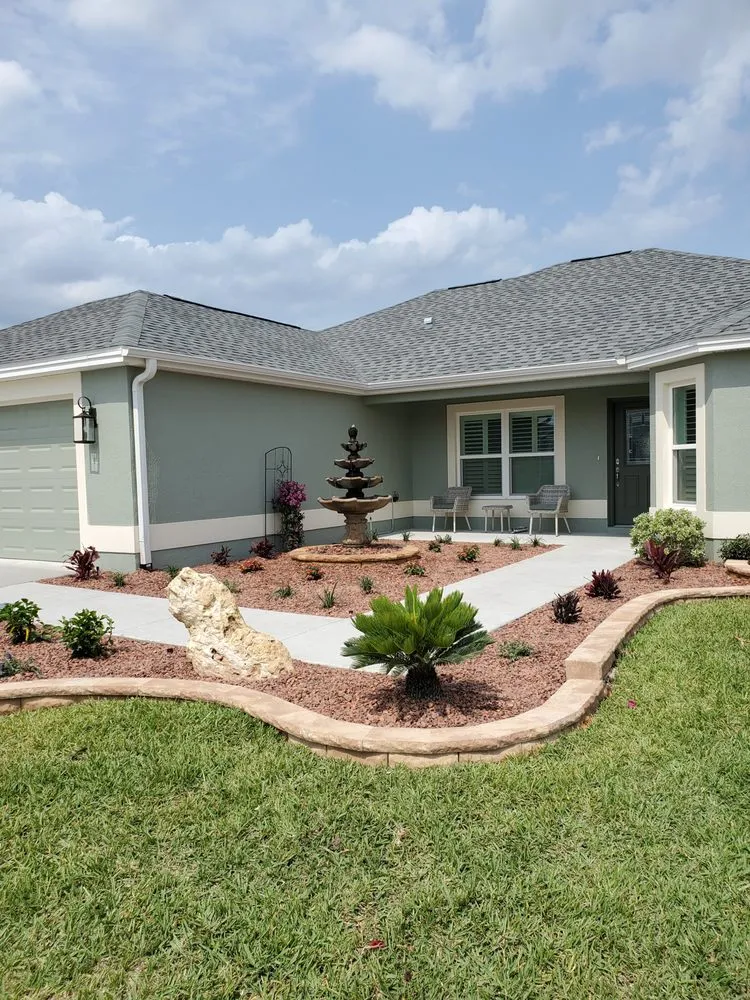 Affordable landscape installation in Fruitland Park, FL by Beautiful Day Landscape Designs