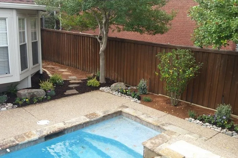 Expert outdoor landscaping with custom design in Lewisville, TX by Beautiful Exteriors