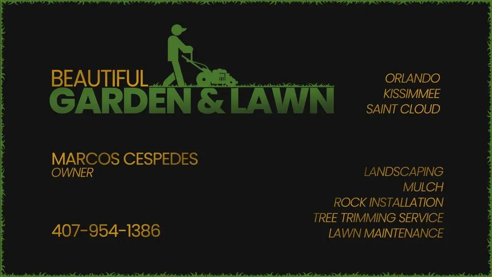 Trusted garden landscaping in St. Cloud, FL by Beautiful Garden & Lawn