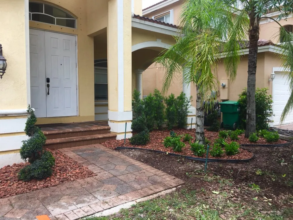 Affordable outdoor landscaping in Miami, FL by Beautiful Gardens and Lawn Care