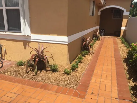 Beautiful Gardens and Lawn Care Logo