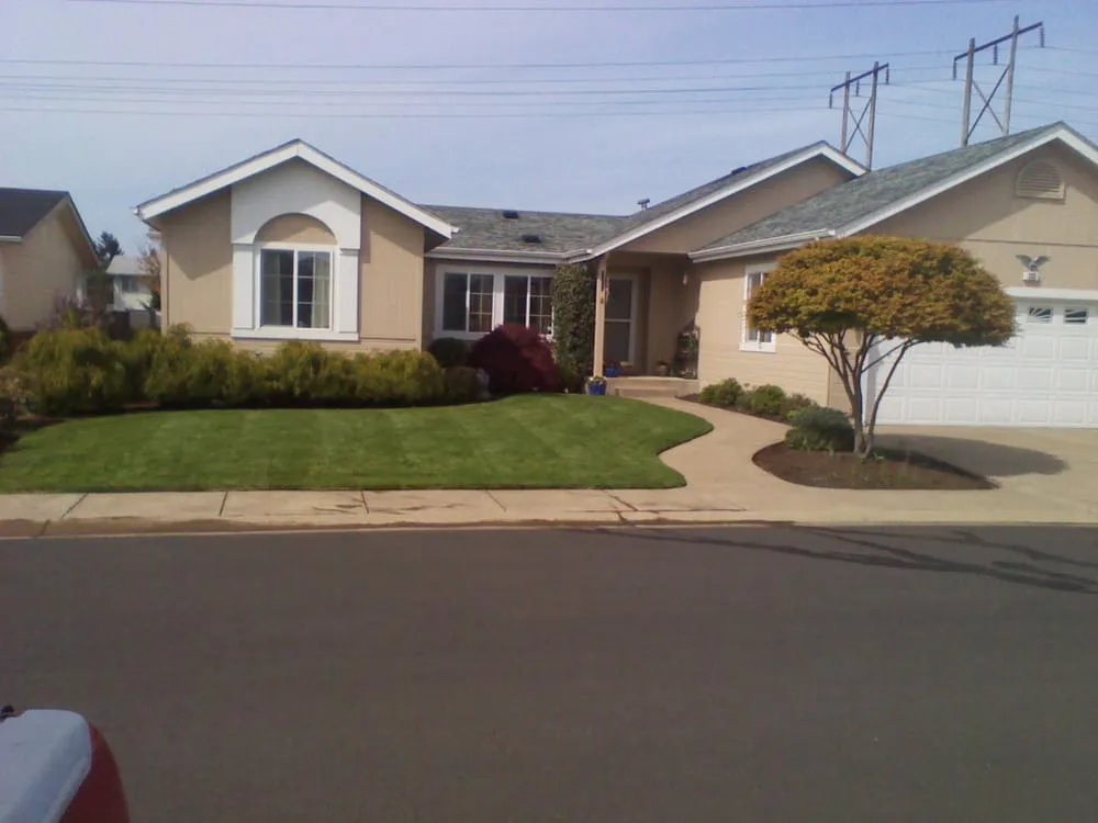 Trusted landscape installation in Eugene, OR by Beautiful House Lawn Care