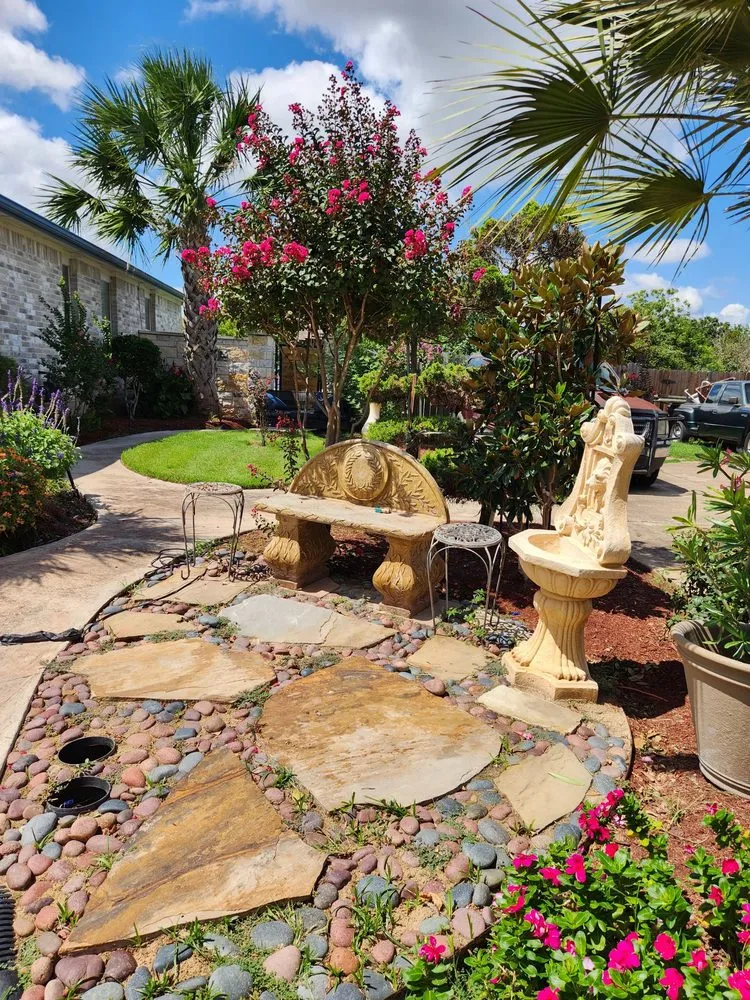 Custom lawn mowing service for beautiful yards in Round Rock, TX by Beautiful Landscapes & Irrigation