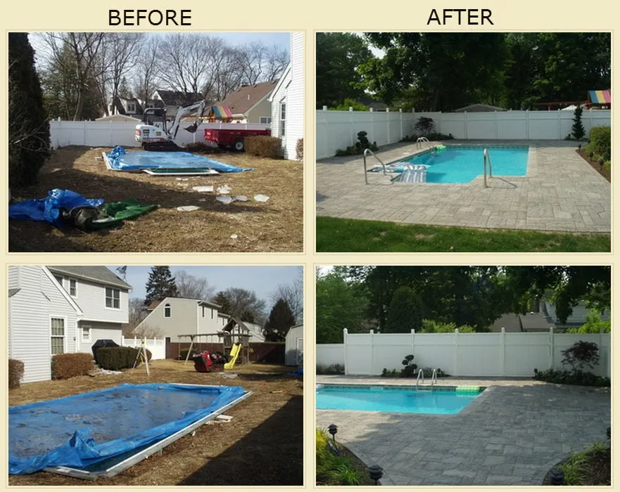 Professional yard cleanup service in Parsippany, NJ by Beautiful Landscapes