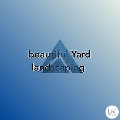 Beautiful Yard Landscaping Logo