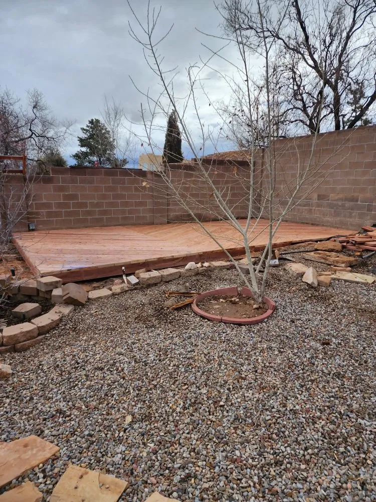 Affordable garden landscaping for year-round maintenance in Albuquerque, NM by Beautifully Designed Landscapes