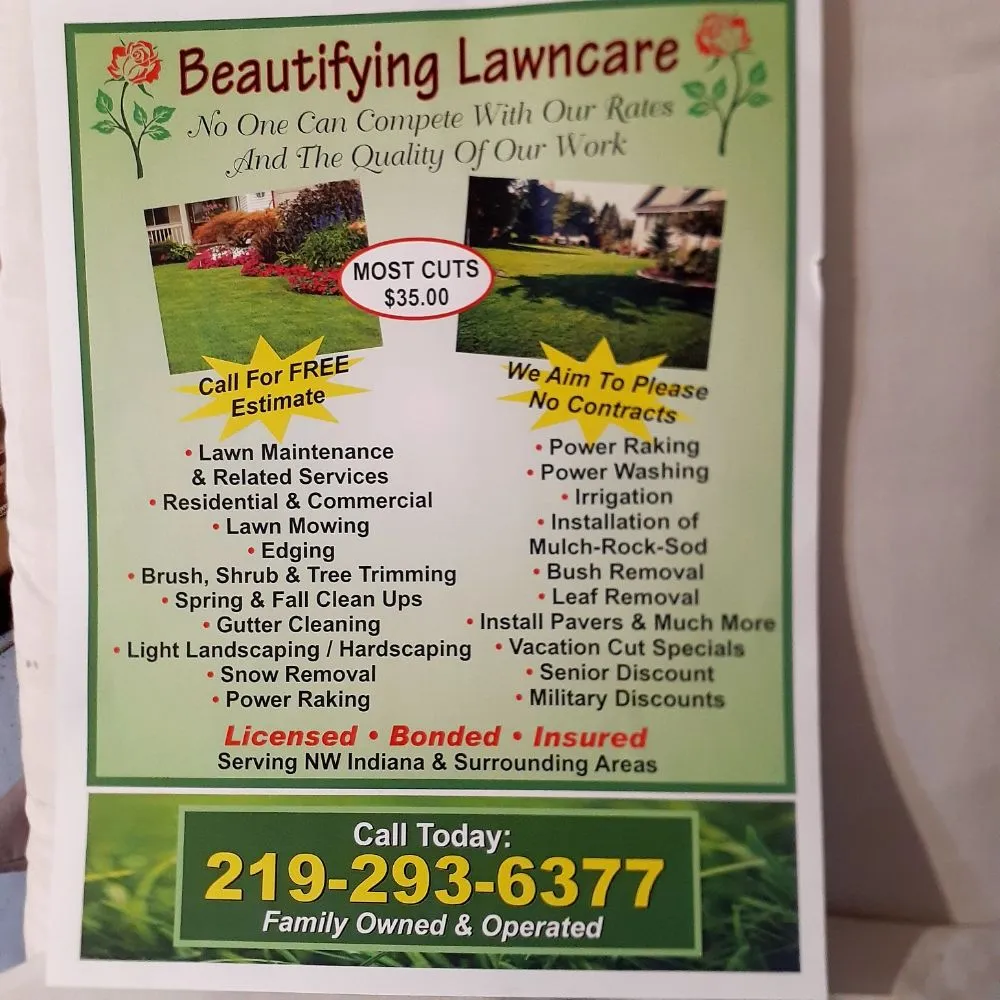 Expert outdoor landscaping in Hammond, IN by Beautifying Lawn Care
