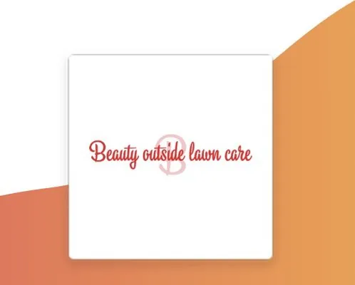 Beauty outside lawn care Logo