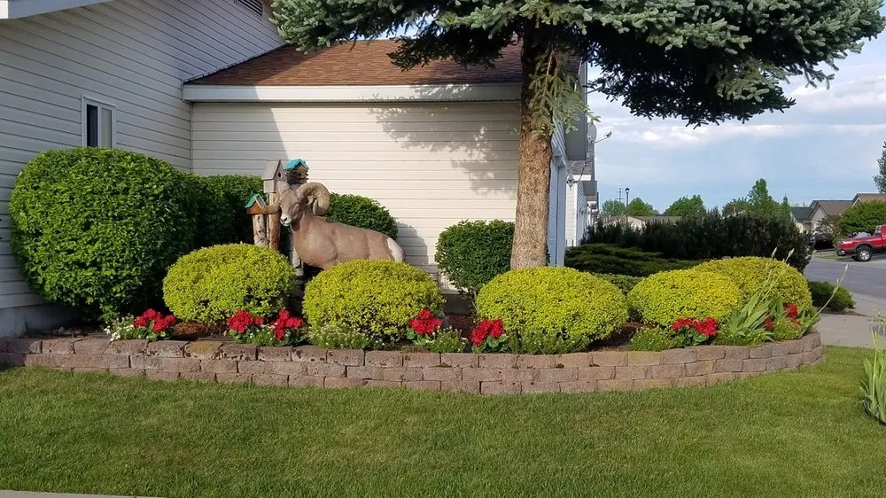 Expert garden landscaping for beautiful yards in Coeur d'Alene, ID by Beauty Tree And Shrub Service